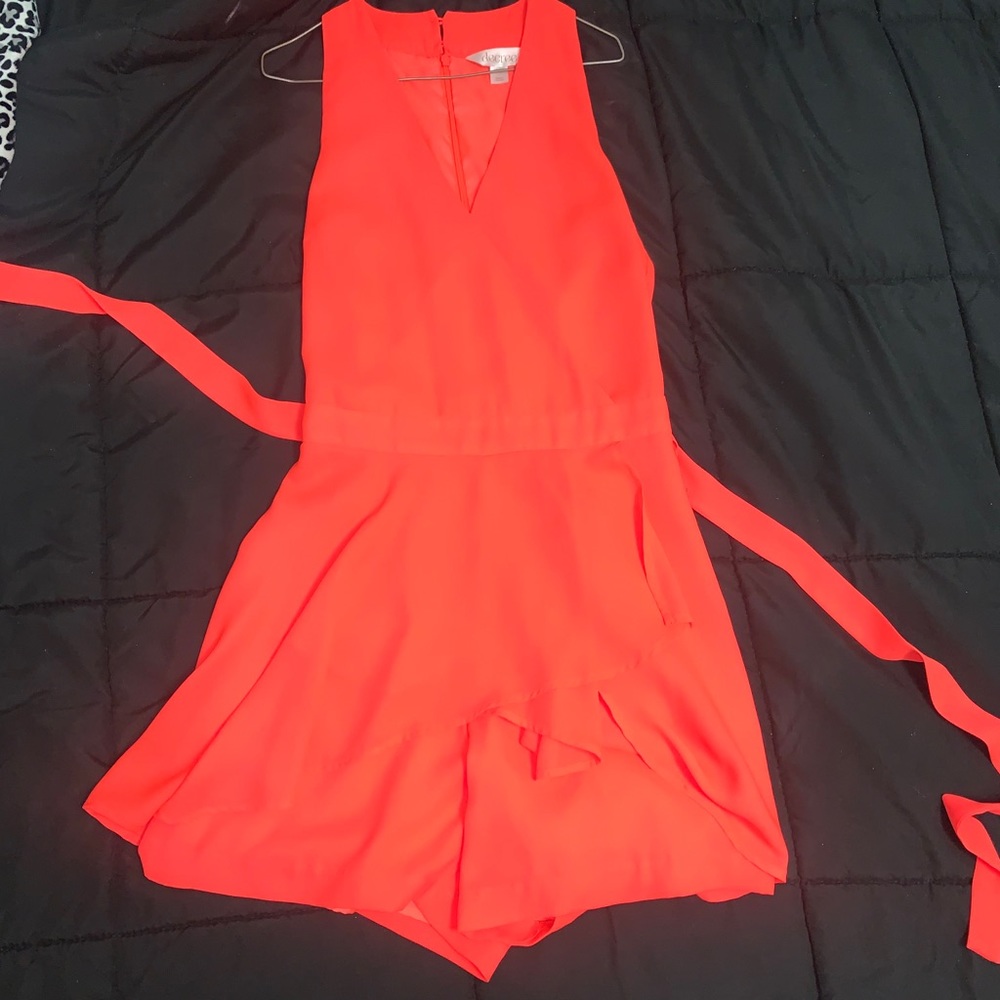 Peach Romper